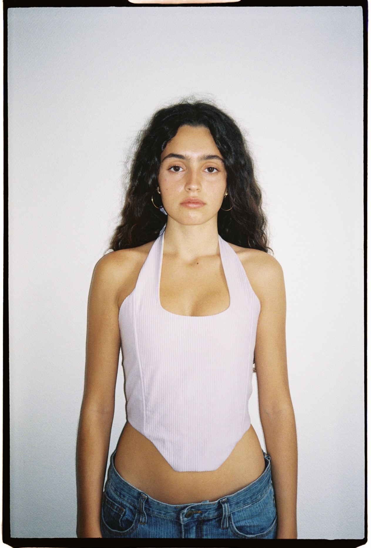 Halter Corset - lilac